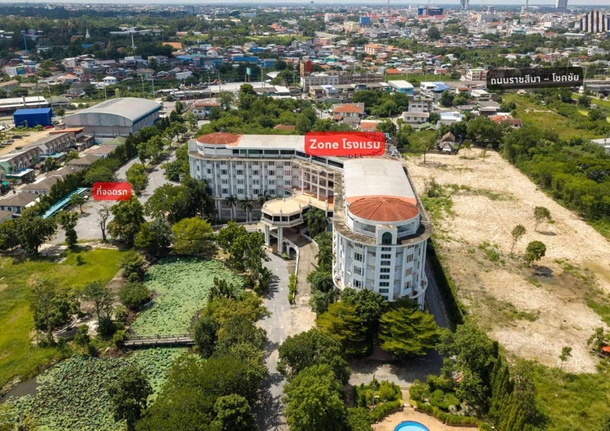 รูป ขายโรงแรมพร้อมกิจการ โคราช นครราชสีมา 149 ห้อง | ที่ดินเกือบ 20 ไร่ | 270 ล้านบาท - รูปที่ 7/19