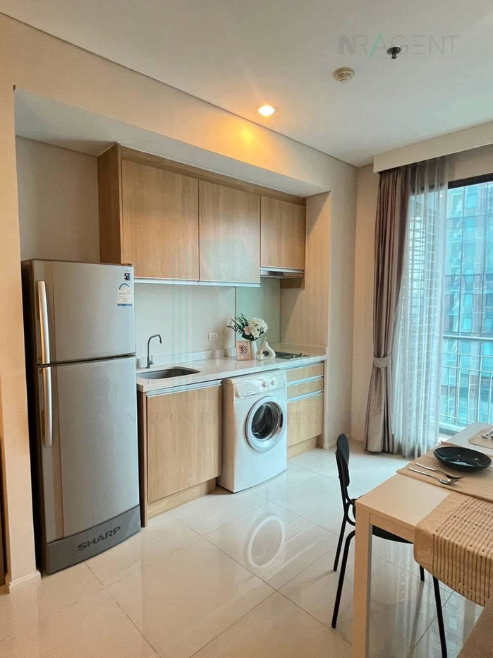 รูป 🚩 ให้เช่าคอนโด วิลล่า อโศก อาคาร 1 ชั้น 19 1 ห้องนอน ขนาด 42 ตรม ใกล้ MRT เพชรบุรี - รูปที่ 8/8