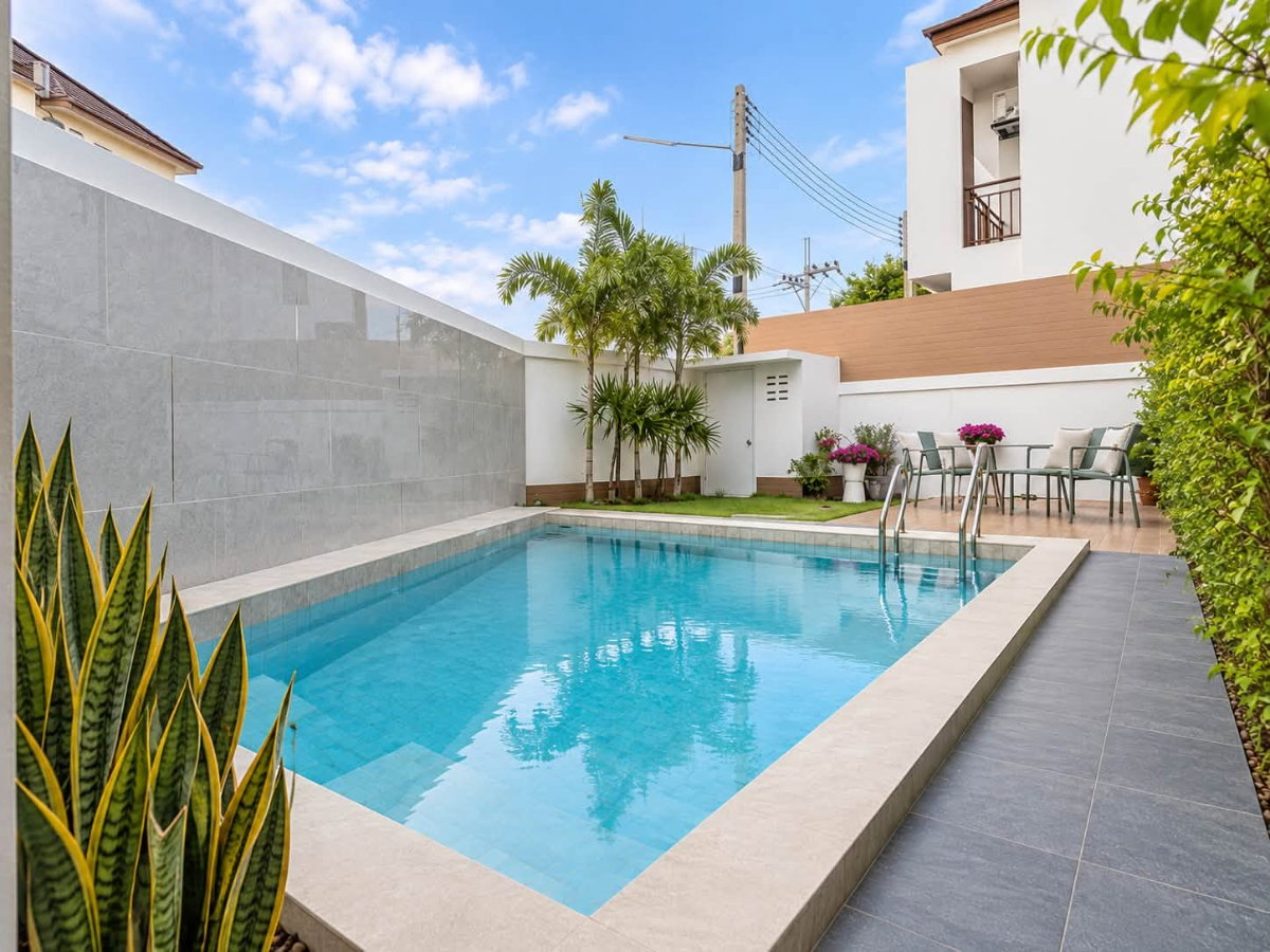 รูป NEW❗️ ให้เช่าบ้าน บางละมุง The Delight Cozy 3 Bed House : The Delight Cozy (HPT048) - รูปที่ 8/15
