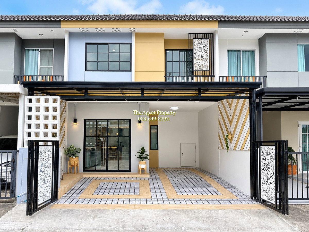 รูป ขายทาวน์โฮม 2 ชั้น หมู่บ้านพฤกษา เลียบวารี-มีนบุรี คู้ขวา หนองจอก 17.8 ตร.ว. 4 ห้องนอน 2 ห้องน้ำ ใกล้ Big C หนองจอก และ Makro ราคา 2.39 ล้านบาท ทำเลดี - รูปที่ 40/41