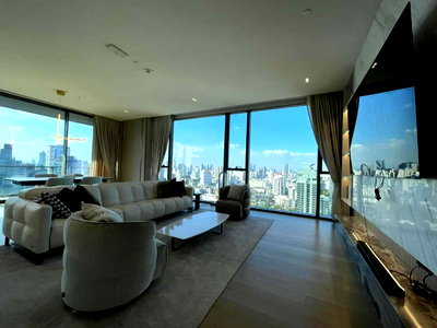 Condos for rent : For Rent The Strand Thonglor — 3 Bedroom | BTS Thong Lo | Fully Furnished GTN-1162