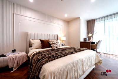 ขายคอนโด : Flora Ville ห้องใหญ่ 100.32 ตร.ม. 2 ห้องนอน ใกล้ ARL หัวหมาก