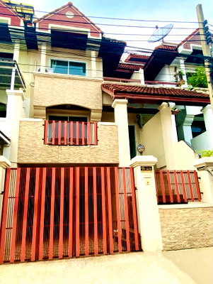 Home office for rent Central Plaza Bang Na : #HHR231 4-Story Home Office for Rent | 500 sq.m. | 5 Bedrooms | Royal Nakarin Villa 📍 Just 600 m. to MRT Suan Luang Rama IX