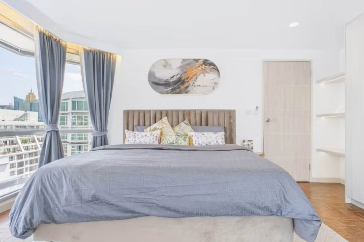 รูป 🏙️✨ **ให้เช่า Sukhumvit Suite | สุขุมวิท 13**
💎 ห้องมุมรีโนเวทใหม่ ชั้น 25 วิวเมืองรอบด้าน!
🛏️ 2 ห้องนอน | 1 ห้องน้ำ - รูปที่ 7/15