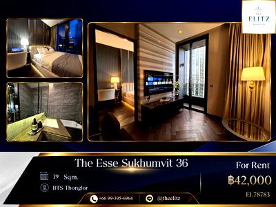 Condos for rent : ✨ Exclusive Metropolitan Residence in Thonglor Golden Zone | Effortless Sukhumvit Connectivity - Tailored for Trendsetters ✨