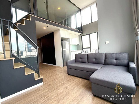 🍀🍀 Fully furnished condo 💝 For Rent📌 Siamese Rama 9 (Line:@rent2022) ✨Ready to move in 🔖 A08672
