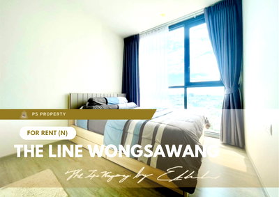 Condos for rent : For Rent ✨ THE LINE Wongsawang ✨ Fully furnished and equipped with appliances; near MRT Wongsawang.