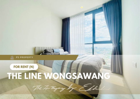 For Rent ✨ THE LINE Wongsawang ✨ Fully furnished and equipped with appliances; near MRT Wongsawang.