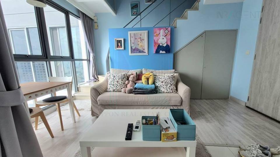 รูป 🎉 ให้เช่าคอนโด ไอดีโอ โมบิ พระราม 9 อาคาร 1 ชั้น 27 Duplex ขนาด 43 ตรม ใกล้ เซ็นทรัลพระราม 9 - รูปที่ 7/8