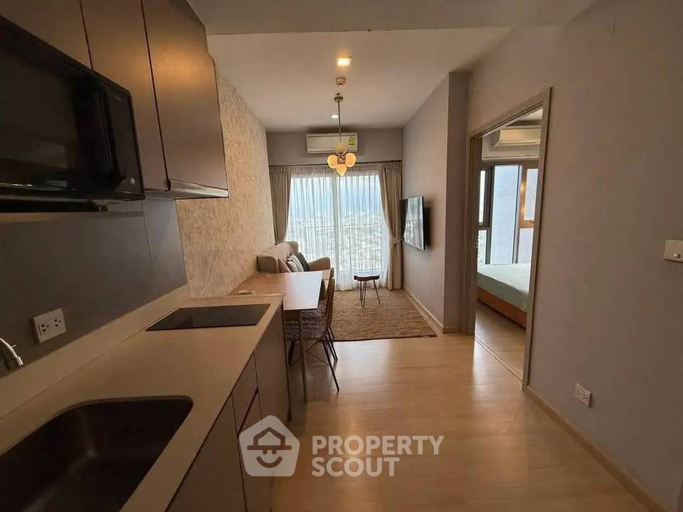 รูป คอนโดชั้น 27 แบบ 1 ห้องนอน Whizdom Connect Sukhumvit ใกล้ BTS Punnawithi (ID 3395171) - รูปที่ 4/6