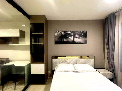 Condos for rent :  Space U 🔥 Beautiful, move-in ready unit! Life Asoke | 30 sq.m., 10th Floor | Fully Furnished | 18,000/month SP0044