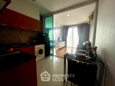 คอนโดให้เช่า : คอนโด 1 ห้องนอน ชั้น 32 Villa Sathorn ใกล้ BTS กรุงธนบุรี 100 ม. (ID 513276)