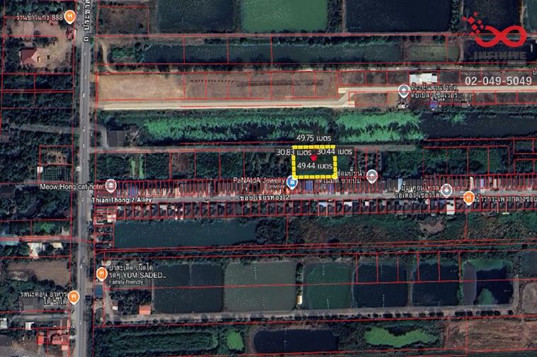 ขายที่ดิน 388 ตร.ว. เขตหนองจอก
