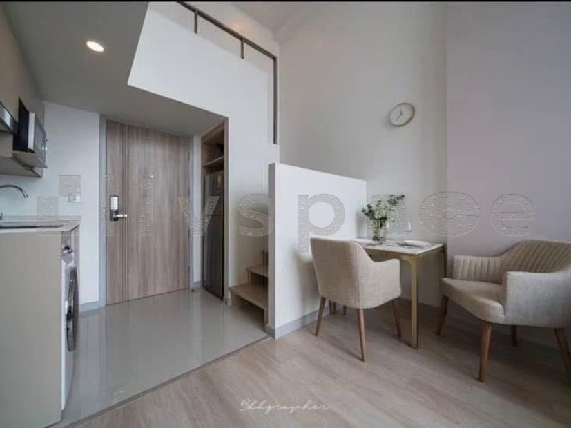 รูป ▚ L0FC4Vツ ให้เช่า Knightsbridge Prime Sathorn 1Bed Duplex 45ตร.ม. ชั้นสูง แต่งสวย พร้อมอยู่ ใกล้ BTS ช่องนนทรี / BRT อาคารสงเคราะห์✨ - รูปที่ 6/11