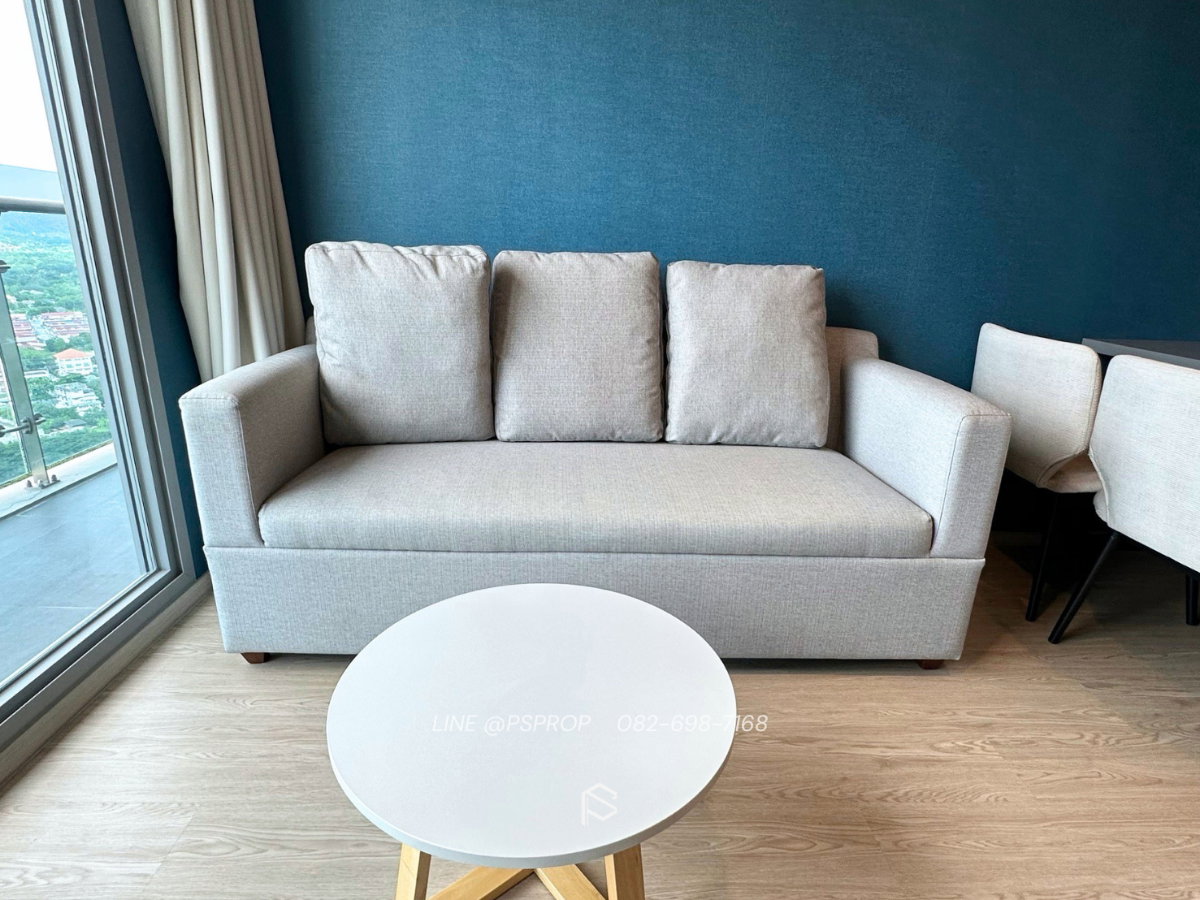 รูป คอนโดเช่าบางพระ ใกล้ตลาดหนองมนติดถนนสุขุมวิท The Symphony Condo✅ พร้อมเข้าอยู่ #CR0022 - รูปที่ 8/8