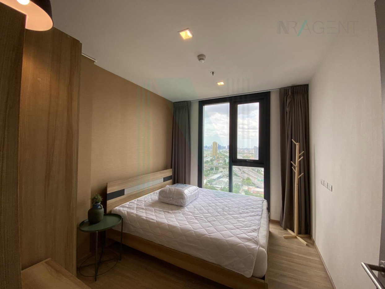 รูป 🚩 ให้เช่าคอนโด เดอะ เบส การ์เดน-พระราม 9 อาคาร 1 ชั้น 22 1 ห้องนอน ขนาด 34.00 ตรม ใกล้ A-Link Square - รูปที่ 4/8