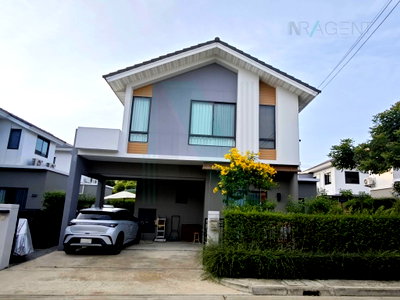 บ้านเดี่ยว วิทยาลัยเทคนิคมีนบุรี : ขายบ้านเดี่ยว โครงการ เพอร์เฟค พาร์ค สุวรรณภูมิ 2 ชั้น 4 ห้องนอน 3 ห้องน้ำ