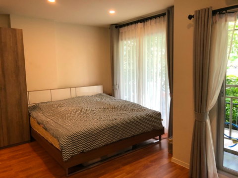 T4190864 ให้เช่า คอนโด Lumpini Ville Pranangklao - Riverview ขนาด 30 ตร.ม. ชั้น 1 อาคาร B2