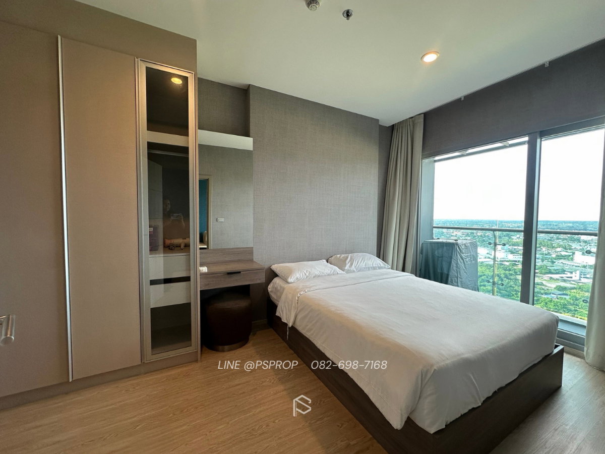 รูป คอนโดเช่าบางพระ ใกล้ตลาดหนองมนติดถนนสุขุมวิท The Symphony Condo✅ พร้อมเข้าอยู่ #CR0022 - รูปที่ 1/8