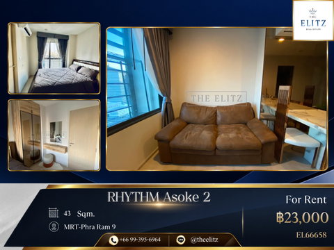✨ Modern High-Rise Luxury Living near Asoke-Rama 9 CBD | Pnoramic city views & MRT Proximity - Ultimate Urban Convenience ✨