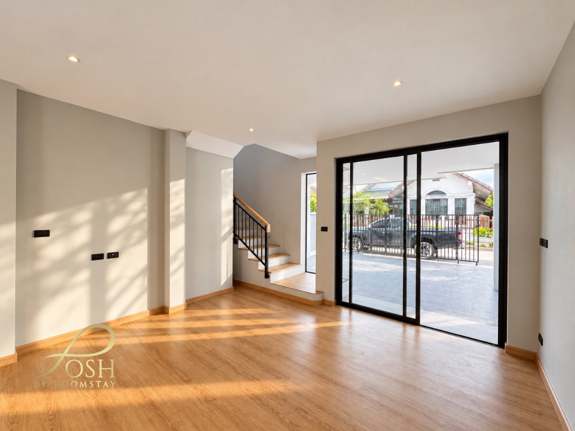 รูป บ้านแฝด 2ชั้นสร้างใหม่ 3Bed 3Bath (เพียง2หลัง) ใจกลางเมืองภูเก็ตที่หาได้ยาก ทำเลนาคา–อนุภาษมโนรมย์ ใกล้เซ็นทรัล - รูปที่ 3/24