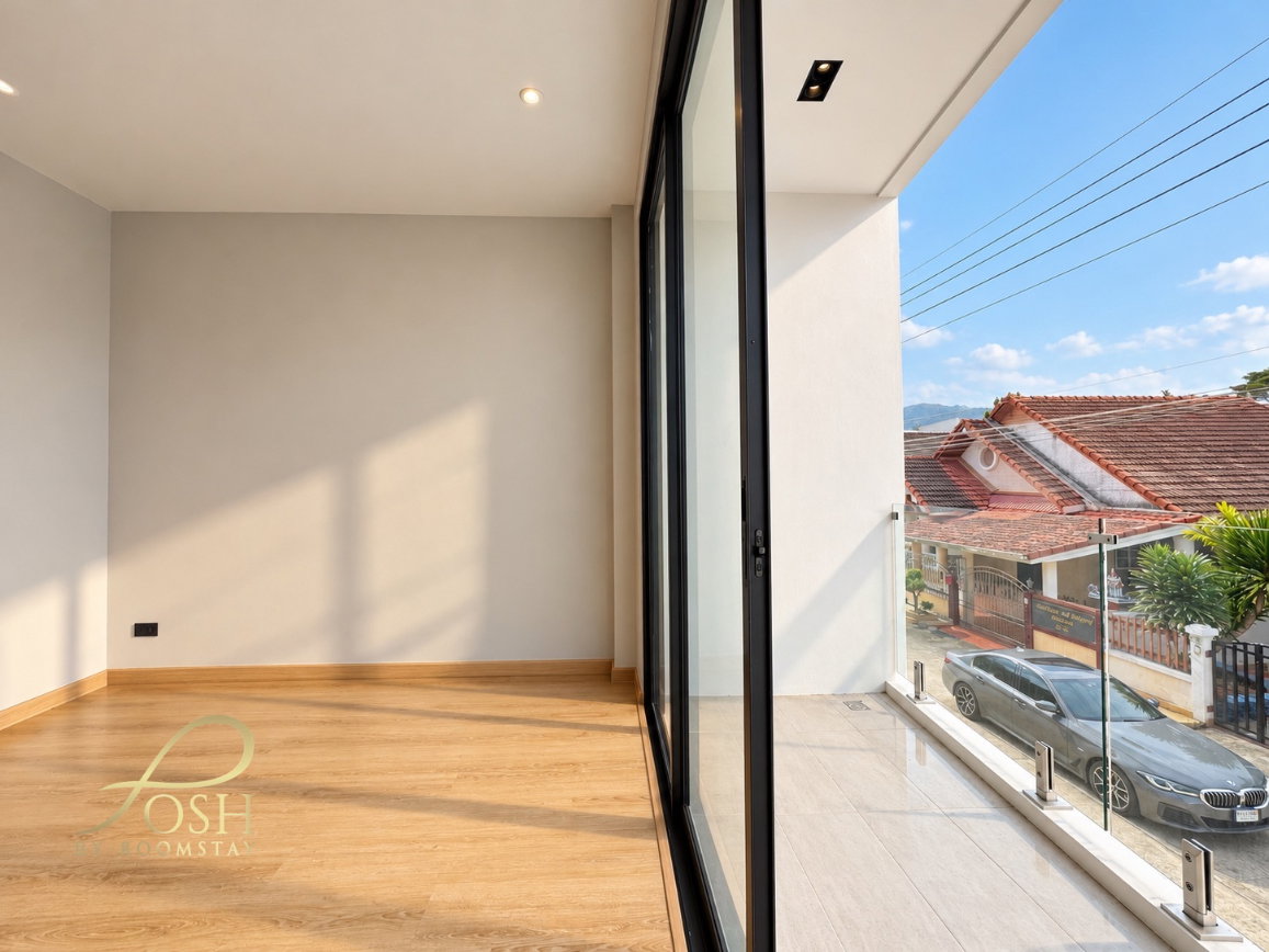 รูป บ้านแฝด 2ชั้นสร้างใหม่ 3Bed 3Bath (เพียง2หลัง) ใจกลางเมืองภูเก็ตที่หาได้ยาก ทำเลนาคา–อนุภาษมโนรมย์ ใกล้เซ็นทรัล - รูปที่ 21/24