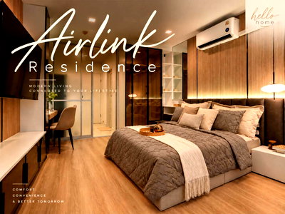 ขายคอนโด : 🔥 เพียง 1.28 ล้าน ! ห้องรีโนเวทพร้อมอยู่ ทำเลทอง Airlink Residence 🔥