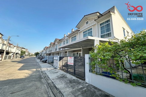 ขายทาวน์เฮาส์ 2 ชั้น อินดี้ 1 บางนา-รามคำแหง 2 หลังริม 30 ตร.ว. ใกล้เมกาบางนา