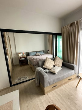 BTS Talat Phlu 160 m. Condo Altitude Unicorn Sathorn - Tha Phra ( Rental ) Price  16,000 Baht