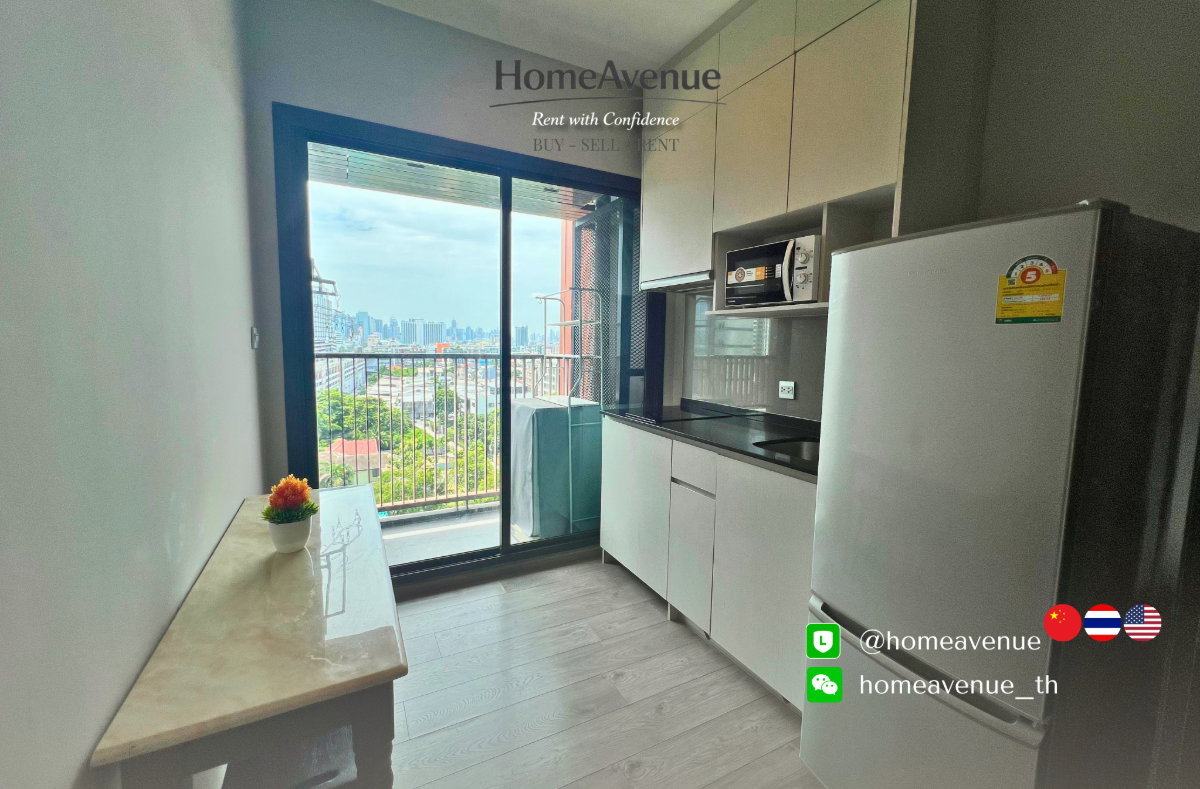 รูป 《Whizdom Avenue Ratchada-Ladprao》Highlight✨ 1Bed 🚇 ใกล้MRT ลาดพร้าว📲 Line: @homeavenue ⭐HA-115 - รูปที่ 5/8