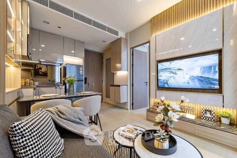 รูปภาพ 1-BR Condo at The Extro Phayathai–Rangnam near BTS Victory Monument (ID 3394436)