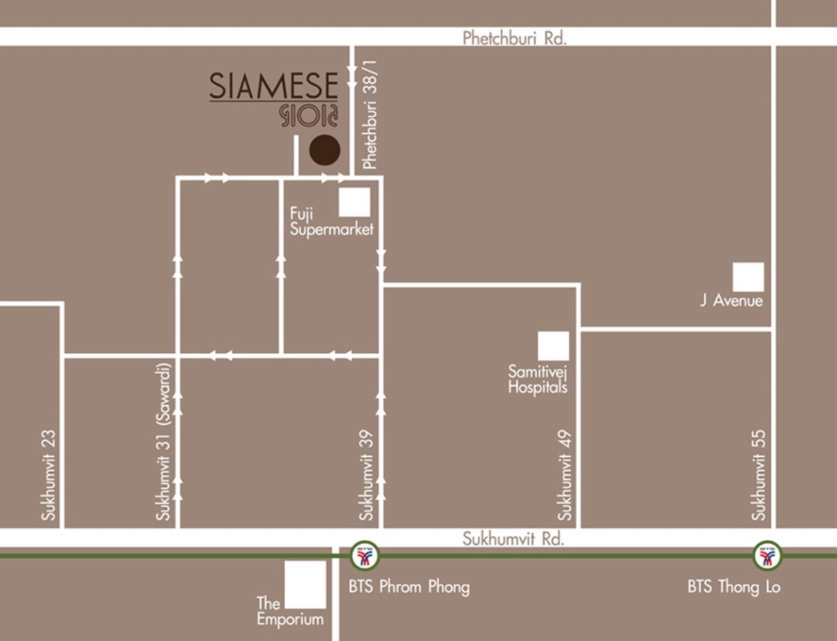 picture ð âĻ Siamese Gioia Sukhumvit 31 | 1 Bedroom for Sale (HBH-HL-385) - 14/14