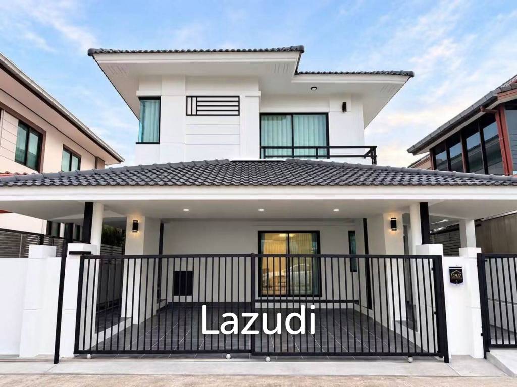 รูป ขายบ้านเดี่ยว 2 ชั้น สไตล์โมเดิร์น โครงการบ้านฟ้ากรีนเนอรี่ - รูปที่ 1/28