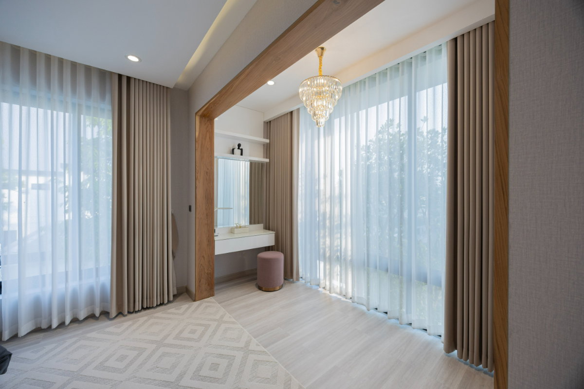 รูป Pool Villa 2 ชั้น บ้านหรูสไตล์โมเดิร์น พร้อมสระว่ายน้ำในตัว ใกล้เซ็นทรัลแอร์พอร์ตและสนามบิน #A8-V0051 - รูปที่ 24/26