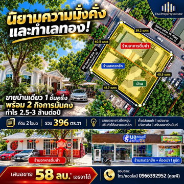 A Legacy Asset with Income Potential! Freehold Property + 2 Operating Businesses in Ramintra 19 | #TPI-3532