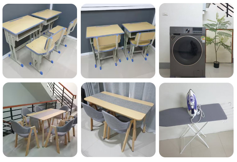 รูป ทาวน์โฮม 3 ชั้น 180ตรม 3นอน 3น้ำ ติดตลาดแม่เหียะ ริมปิง 7-11 ใกล้ รร.นานาชาติ ABA APISP พร้อมอยู่ WFH สะดวก - รูปที่ 4/7