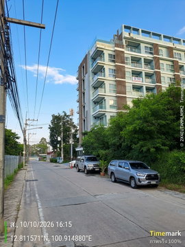 ขายด่วน Long Beach Condo ขายขาดทุน คอนโดตกแต่งพร้อมอยู่ 2 ห้องนอน 2 ห้องน้ำ ขนาด 53.68 ตารางเมตร ชั้น 7