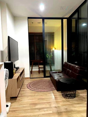Condos for rent : For Rent Condo NICHE MONO CHAROEN NAKORN Building 1, Floor 9,1 bed room, Room size 34 sqm