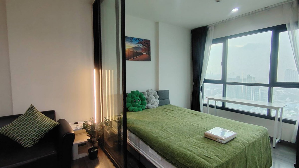 รูป ให้เช่าด่วน! ห้องคอนโด วิวสูงโปร่ง ราคาพิเศษ 1ห้องนอน ที่ The Base Park West Btsอ่อนนุช - รูปที่ 4/10
