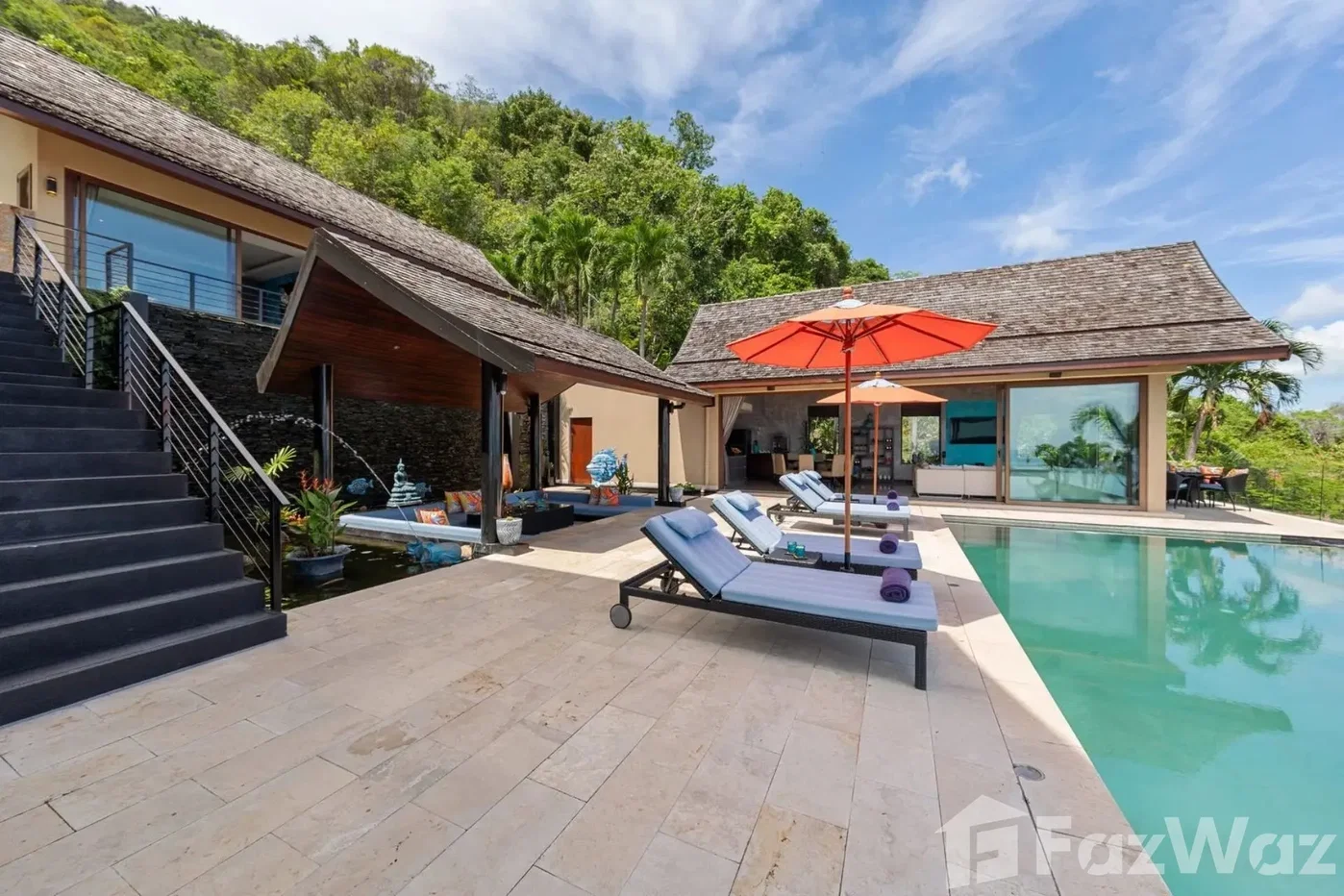 picture An Exceptional Hillside Masterpiece with Panoramic Sea Views 6858078 - 5/36