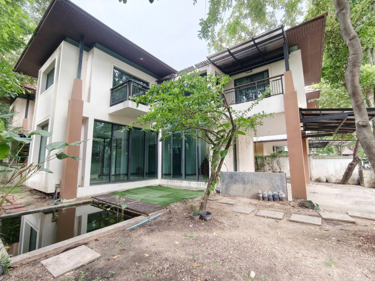 รูป 🔥 ขายบ้านเดี่ยว 2 ชั้น หมู่บ้านร่มไม้ชายคลอง ติดโรงเรียนรุ่งอรุณพุทธบูชา-พระราม2 เพียง 11.50 ล้านบาท - รูปที่ 3/22