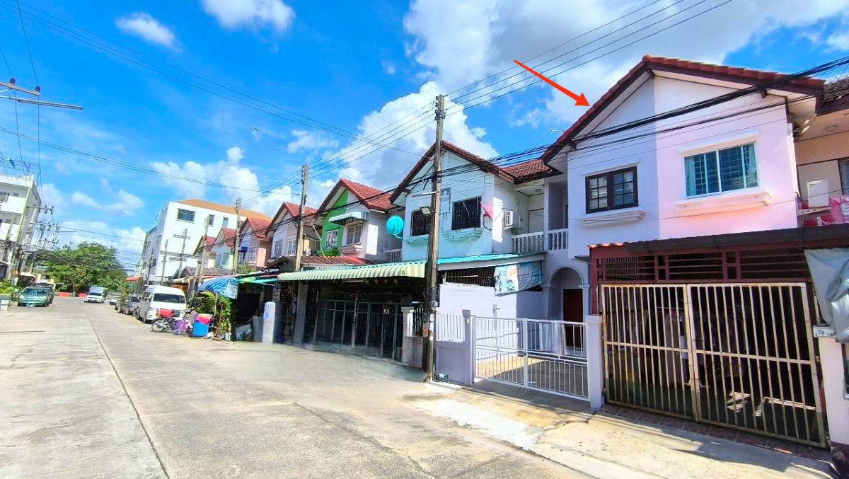 รูป 98285 - ขายทาวน์เฮ้าส์รีโนเวทใหม่ พร้อมอยู่ ทำเลดี หมู่บ้านคลองสาม ชัยพฤกษ์ - รูปที่ 1/12