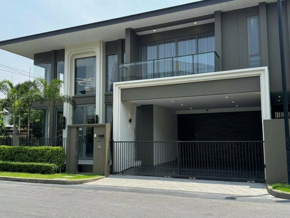 รูป 99245 - ขายบ้านหรูหลังมุม 83 ตร.ว. เดอะ เวเลอร์ รามอินทรา 62 (THE VALOR Ramintra 62) 3 นอน 4 น้ำ ใกล้รถไฟฟ้าสายสีชมพู - รูปที่ 1/12