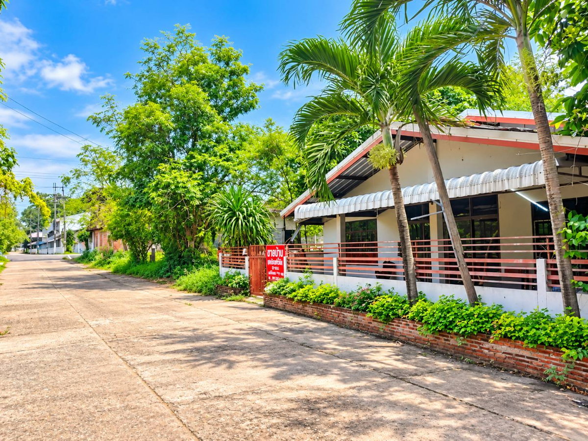 รูป 98789 - ขายที่ดินพร้อมบ้านเดี่ยว ต.เปือย อ.ลืออำนาจ จ.อำนาจเจริญ 29 ตารางวา - รูปที่ 1/11