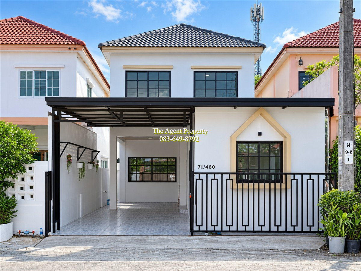 รูป ขายบ้าน 2 ชั้น หมู่บ้านอมรทรัพย์ เลียบวารี 25 หนองจอก เนื้อที่ 24.4 ตร.ว. 4 ห้องนอน 2 ห้องน้ำ จอดรถ 1-2 คัน หลังบ้านโล่ง ราคา 2.35 ล้าน - รูปที่ 17/17