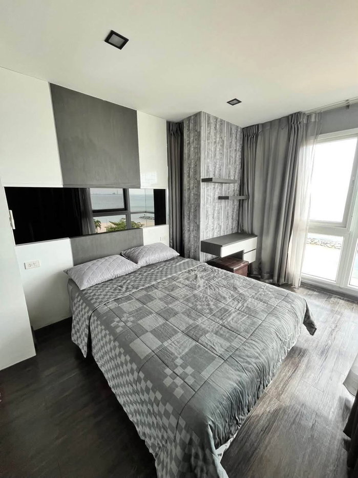picture ð Condo for rent at The Ultimate River Beach, located right by the sea at Saeng Chan Beach, Rayong. - 4/16