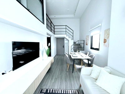 Condos for rent : 📣Rare Duplex! Condo for rent at Ideo Ramkhamhaeng - Lam Sali Station – 2 bedrooms, Fully furnished  @onestepliving