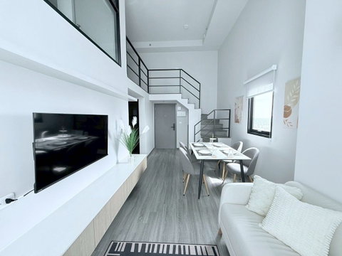 📣Rare Duplex! Condo for rent at Ideo Ramkhamhaeng - Lam Sali Station – 2 bedrooms, Fully furnished @onestepliving