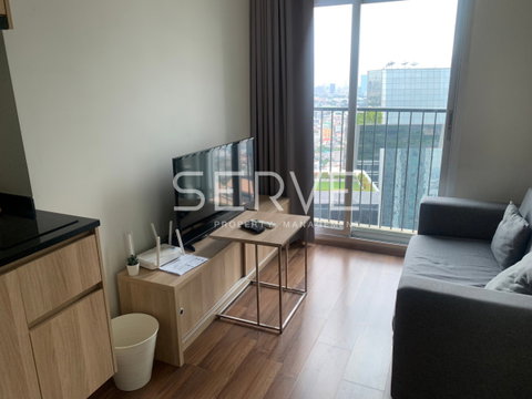 1 Bed High Fl 35+ City View Fully furnished Good Location Close To MRT Thailand Cultural Centre Station, 80 m. @ Noble Revolve Ratchada 2