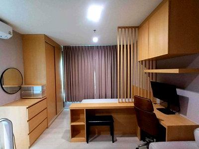 Condos for rent : Space U 🔥 Life Asoke Studio Furnished , 20th floor | 24 sq.m. | Conveniently located near SWU| Only 15,000 THB/month  SP0046